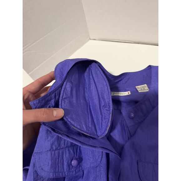 Brand New 90s Vintage Women’s Purple Joan Harper Top WITH Tags - Picture 8 of 14